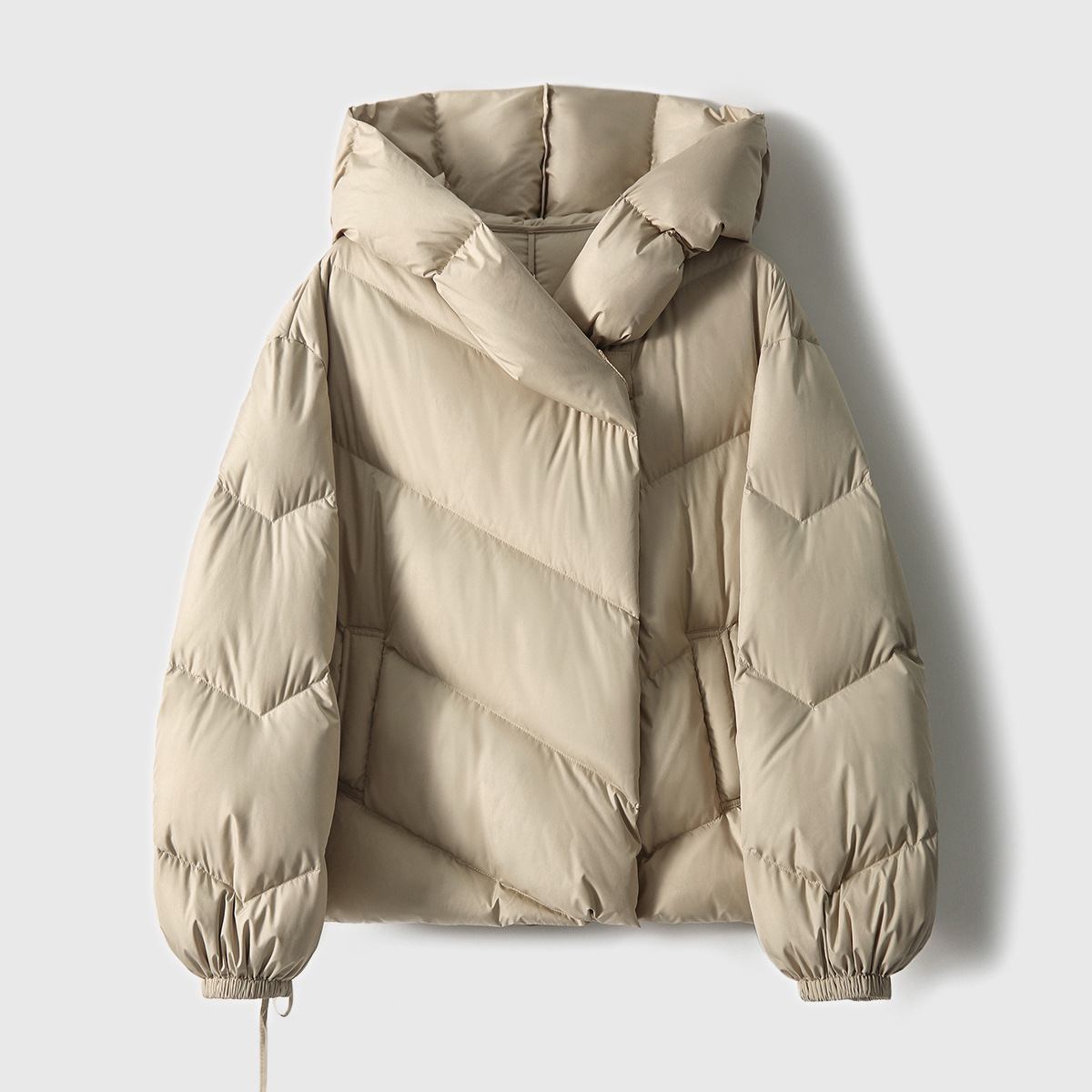Veste matelassée à capuche femme – léger, chaud & style quotidien