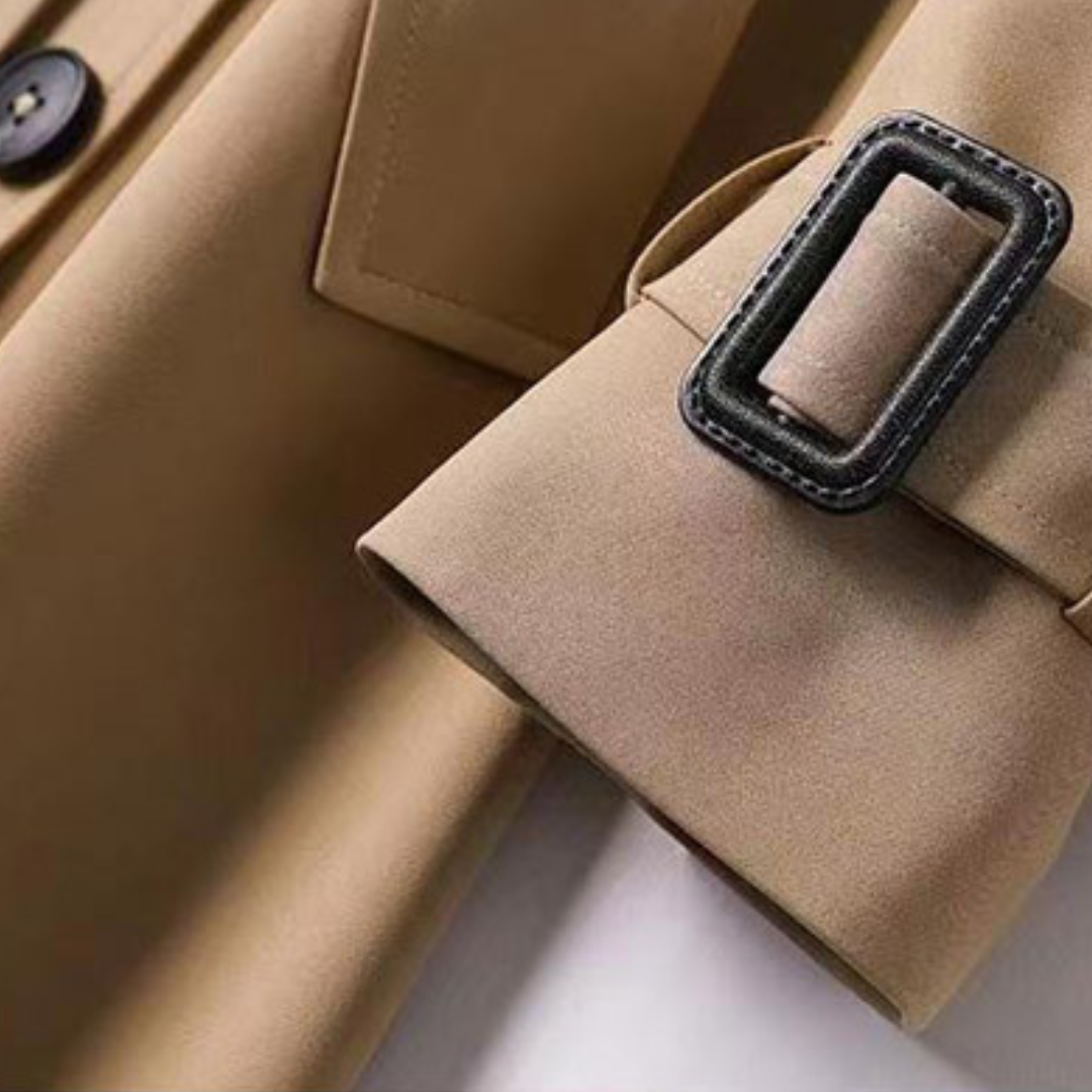 Trenchcoat femme Jualita classique – Élégance intemporelle et style raffiné