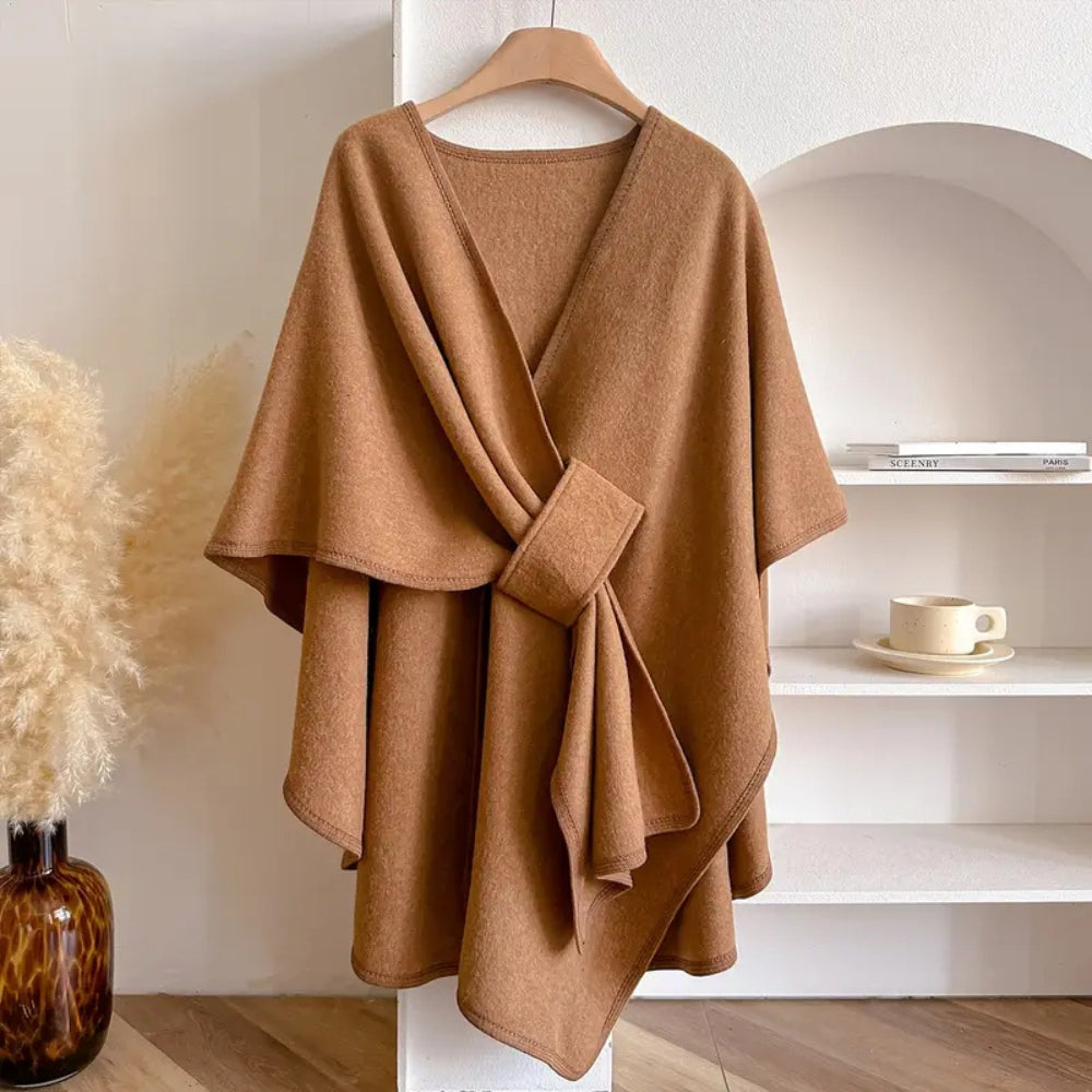 Châle Celeste femme — wrap coupe-vent en microfibre douce