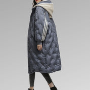 Manteau Long Femme Matelassé – Élégance Intemporelle, Confort & Style Chic