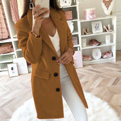 Manteau femme Sofia — coupe cintrée & doublure élégante