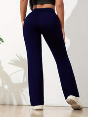 Pantalon de yoga Vienna femme – taille haute & coupe évasée confortable