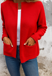 Linda | Gilet Femme Élégant – Doux, Chaud & Facile à Assortir