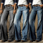 Pantalon femme Nikole slim-fit taille haute – Chic et confortable