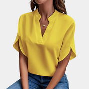 Blouse d’été femme Aiva – Légère, élégante et manches courtes