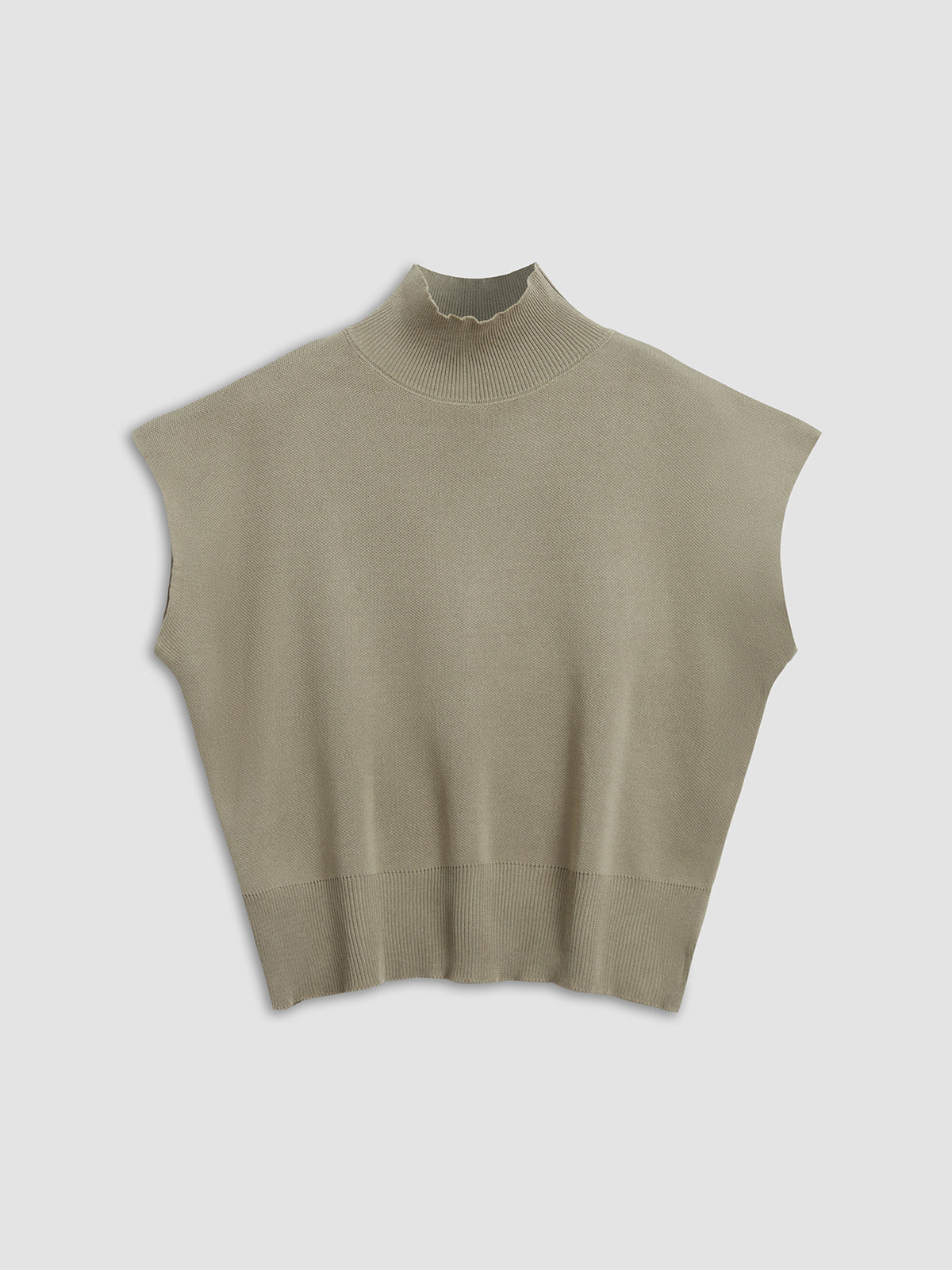 Top sans manches col montant – Base minimaliste tout saisons