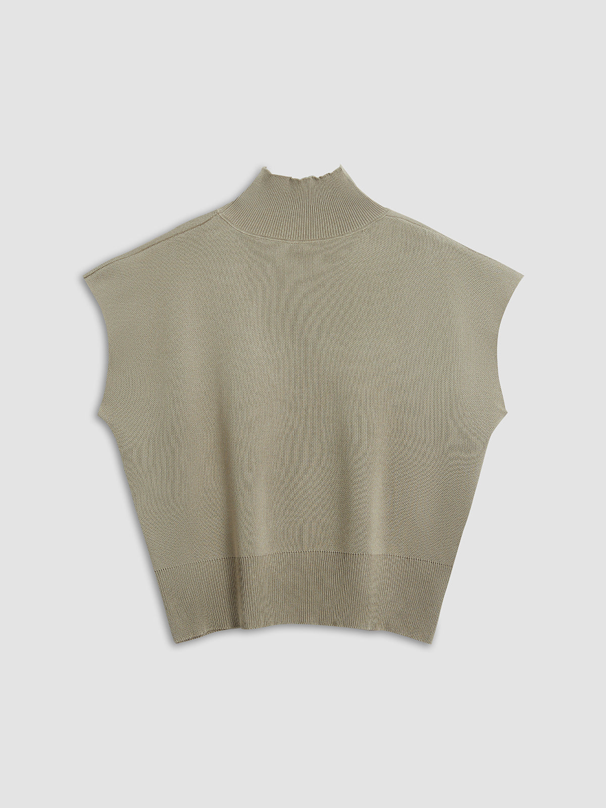 Top sans manches col montant – Base minimaliste tout saisons