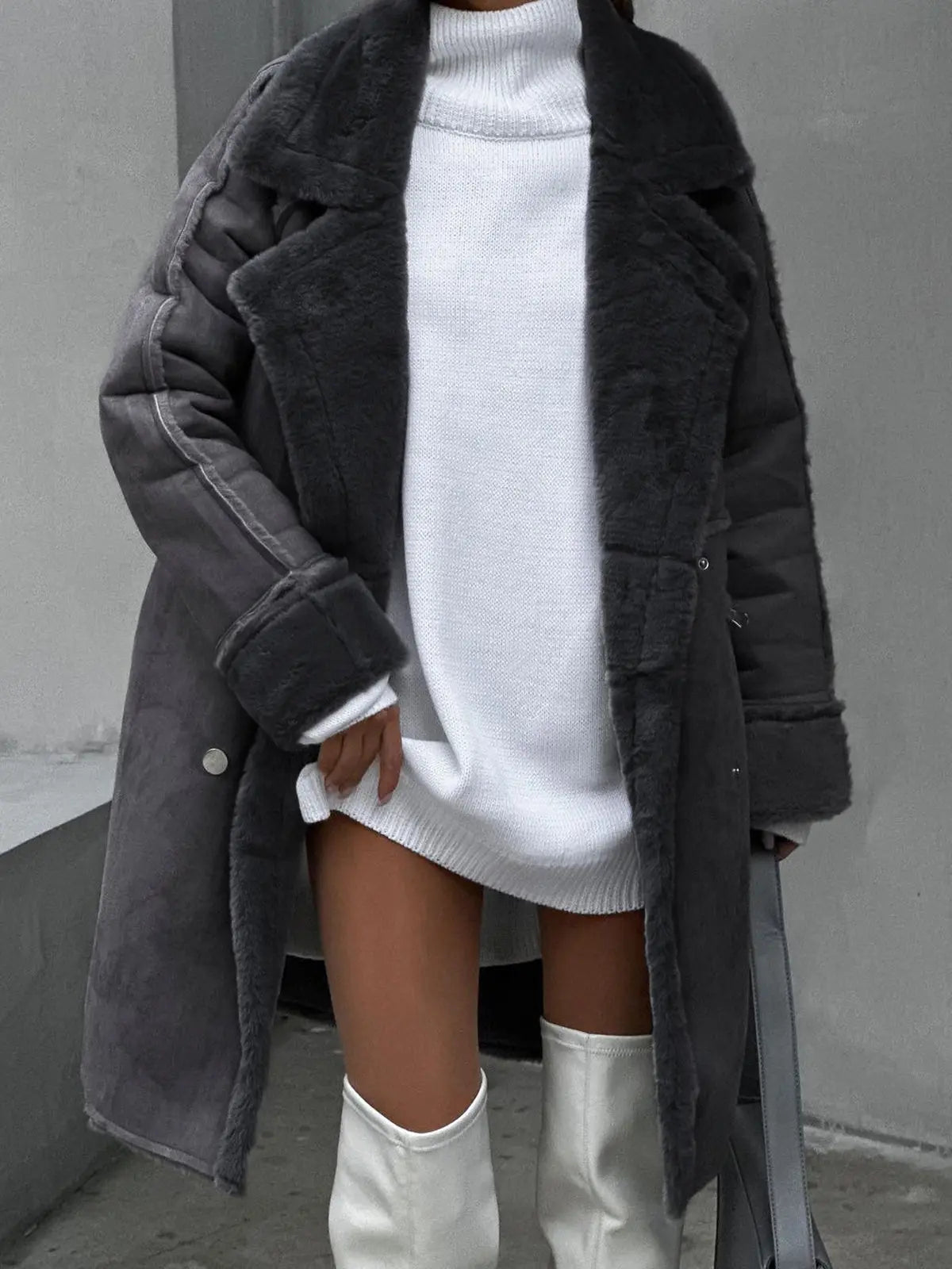 Manteau polaire Isabella femme – veste en fleece élégante & chaude