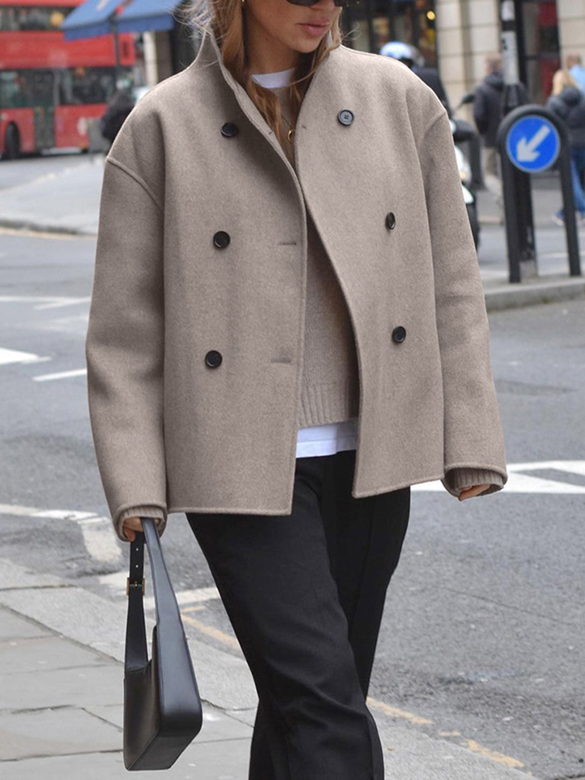 Veste Coupe-Vent Oversize Femme – Style Moderne, Confort & Élégance Décontractée