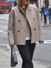 Veste Coupe-Vent Oversize Femme – Style Moderne, Confort & Élégance Décontractée