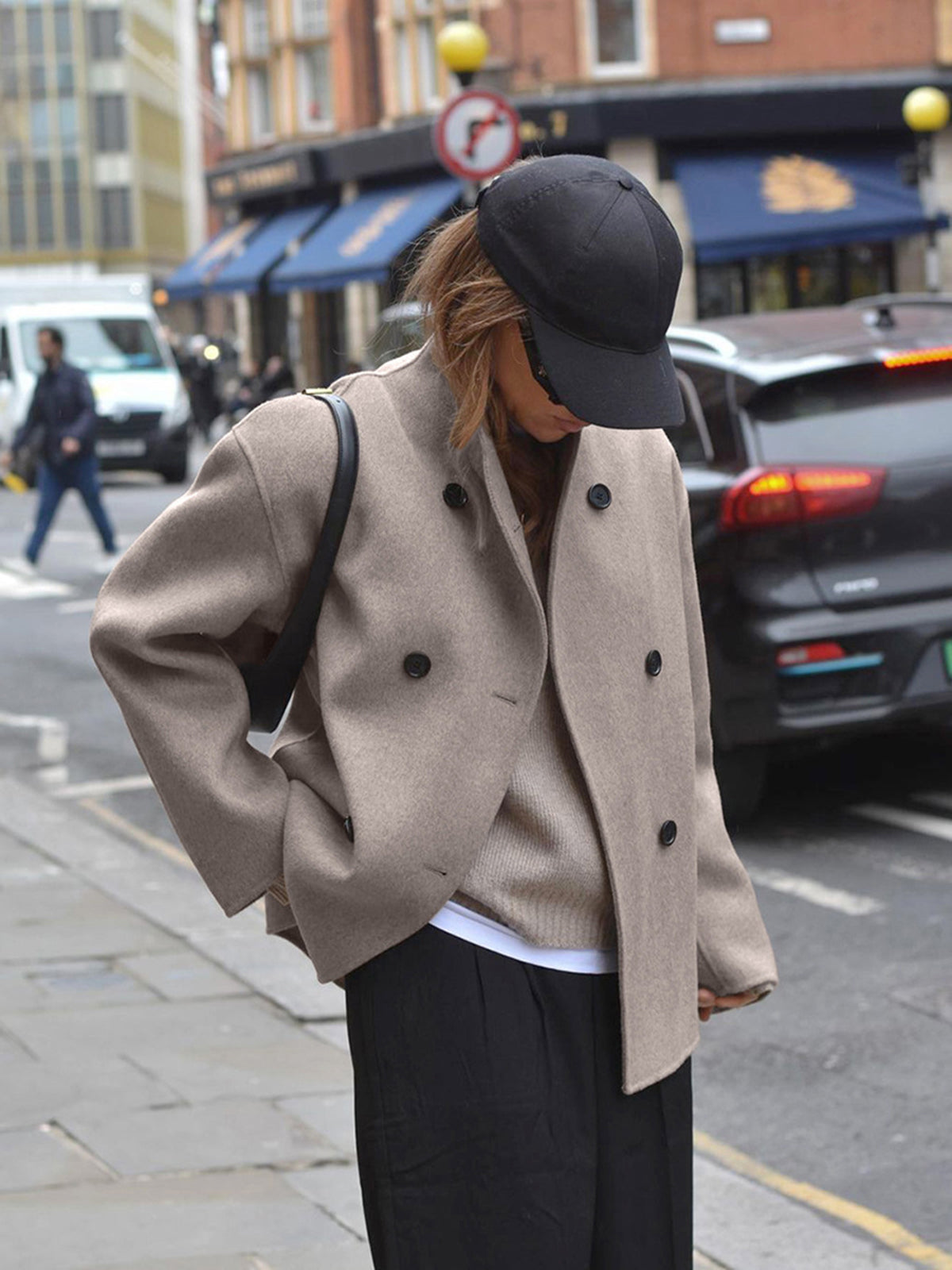 Veste Coupe-Vent Oversize Femme – Style Moderne, Confort & Élégance Décontractée