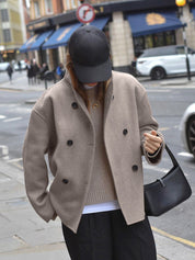 Veste Coupe-Vent Oversize Femme – Style Moderne, Confort & Élégance Décontractée