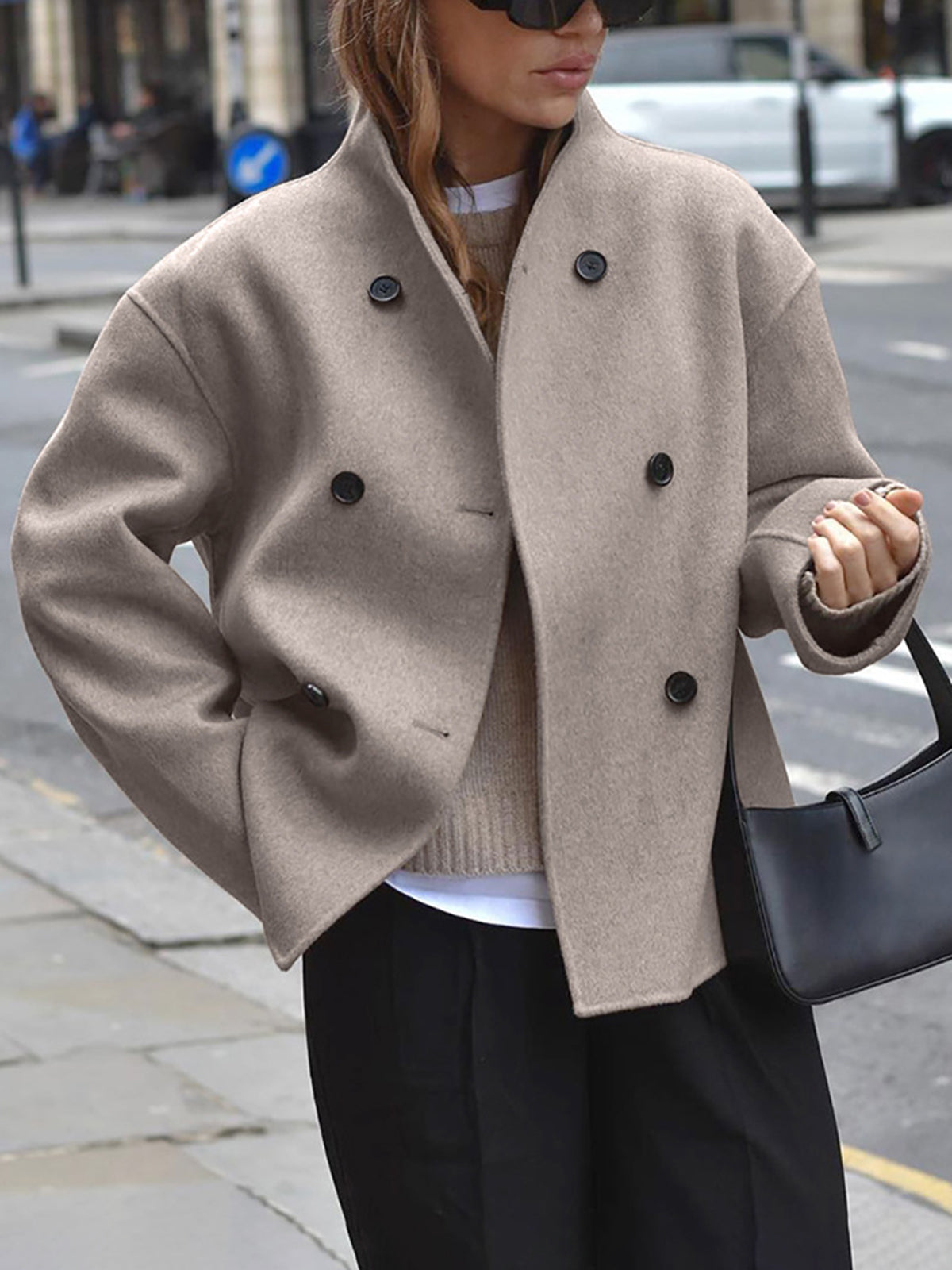 Veste Coupe-Vent Oversize Femme – Style Moderne, Confort & Élégance Décontractée