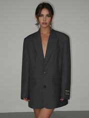 Blazer oversize classique femme Emilia – Power blazer chic & intemporel