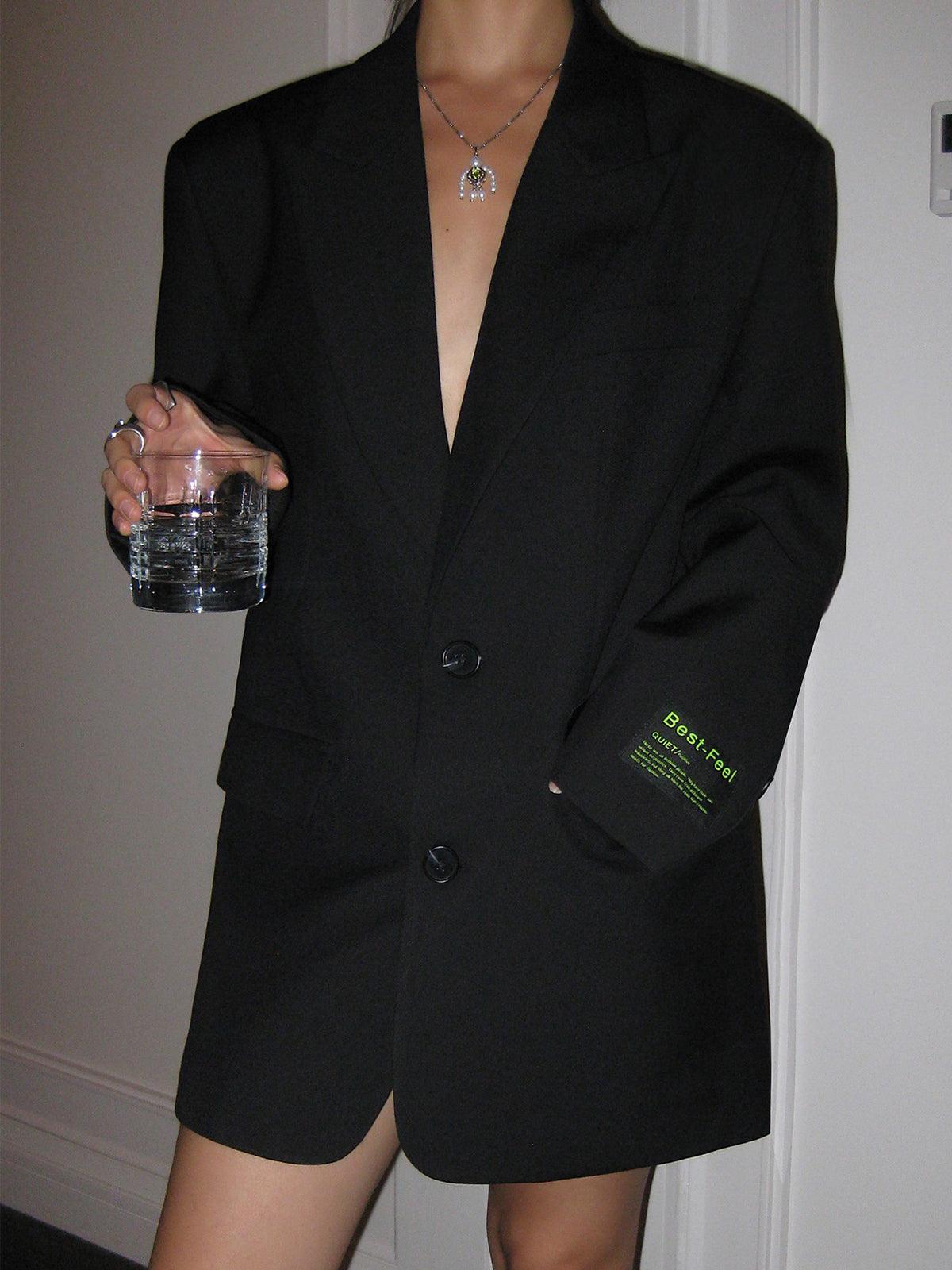 Blazer oversize classique femme Emilia – Power blazer chic & intemporel
