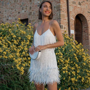 Sophie | Robe Cocktail Pailletée Femme – Glamour, Élégance & Style Festif