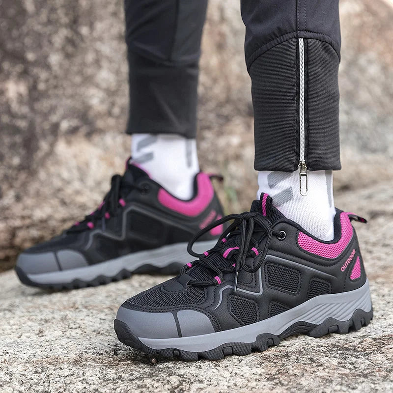 Chaussures de marche femme – chaussures randonnée légères avec confort & adhérence