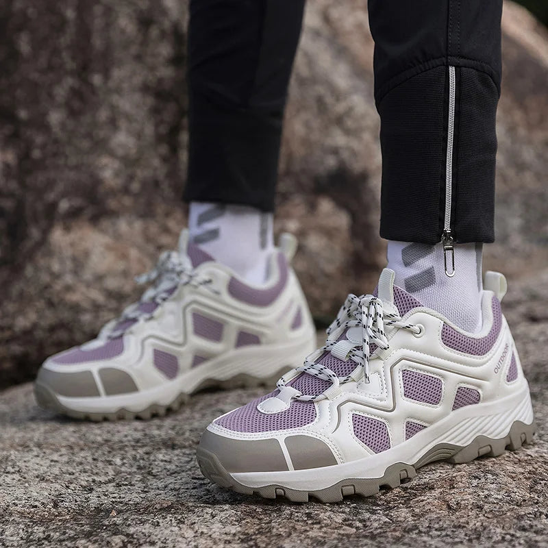 Chaussures de marche femme – chaussures randonnée légères avec confort & adhérence