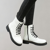 Bottes en cuir femme Silky – boots à lacets, finition luxe