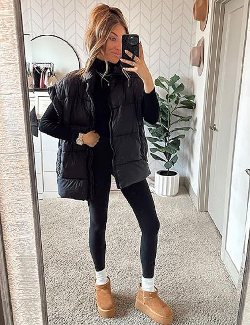 Camille | Doudoune Sans Manches Femme – Légère, Élégante & Style Tendance