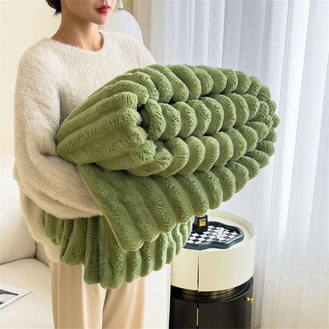 FluffyDreams | Plaid Luxe en Fausse Fourrure – Ultra-Doux, Chaud & Élégant