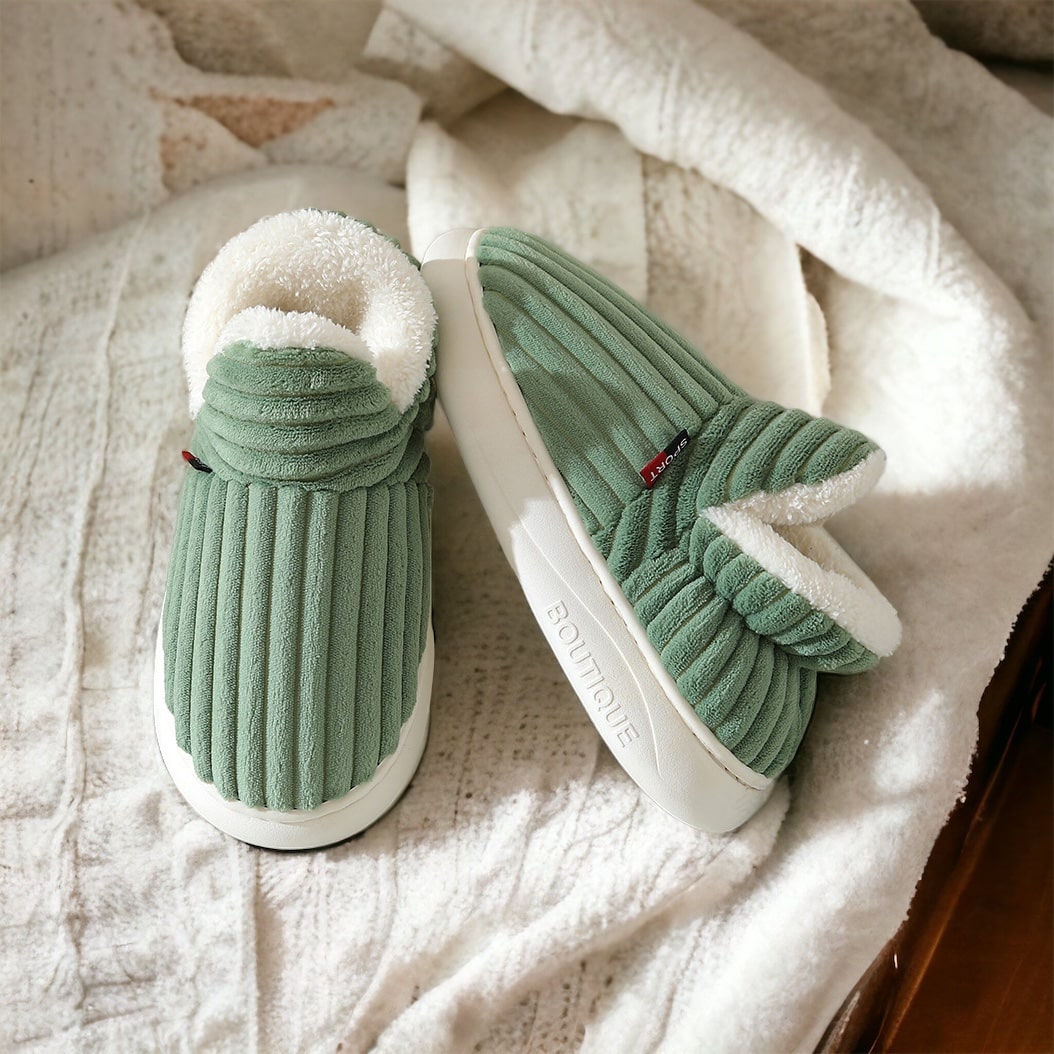 chaussons unisex Cosimo — pantoufles chaudes à semelle antidérapante