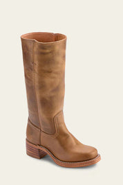Bottes Hautes Femme à Talon Bloc – Élégantes Bottes Simili Cuir pour Toutes les Occasions