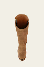Bottes Hautes Femme à Talon Bloc – Élégantes Bottes Simili Cuir pour Toutes les Occasions