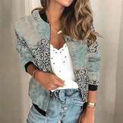 Veste Légère Imprimée pour Femme – Chic, Confortable & Parfaite pour Mi-Saison