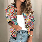 Veste Légère Imprimée pour Femme – Chic, Confortable & Parfaite pour Mi-Saison