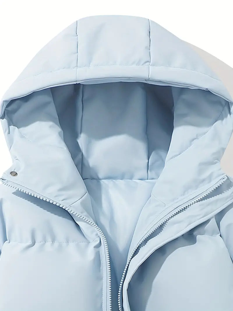 Manteau d’hiver femme Anna doublé avec capuche – Chaud et déperlant