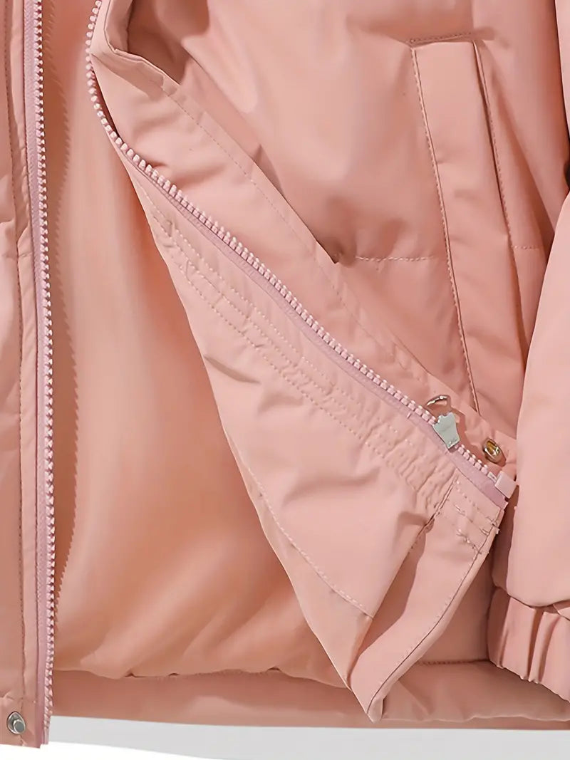 Manteau d’hiver femme Anna doublé avec capuche – Chaud et déperlant