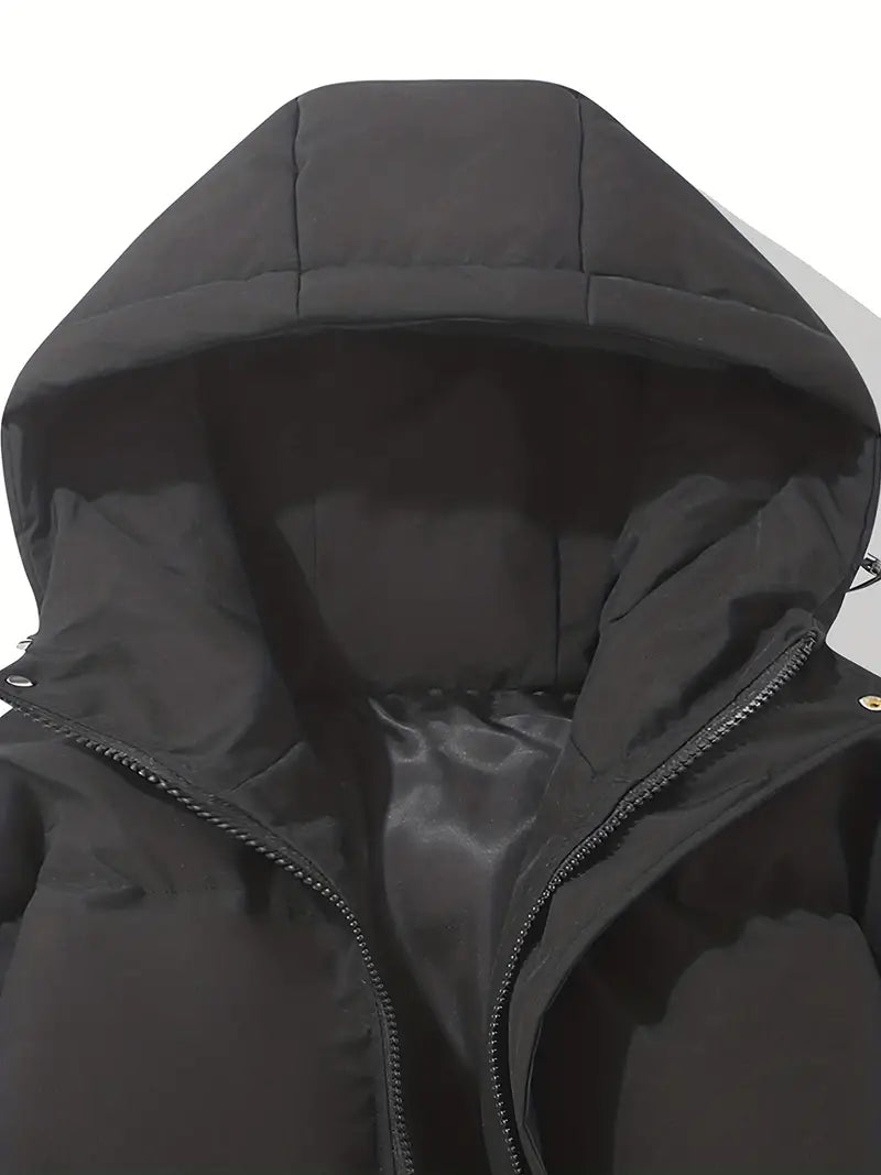 Manteau d’hiver femme Anna doublé avec capuche – Chaud et déperlant