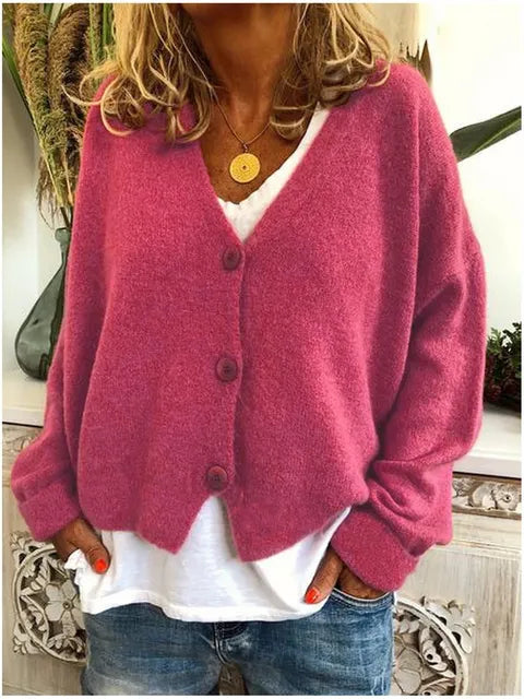 Gilet femme en coton – léger, élégant & fermeture boutonnée