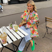 Manteau femme BlossomChic – veste de printemps élégante & polyvalente
