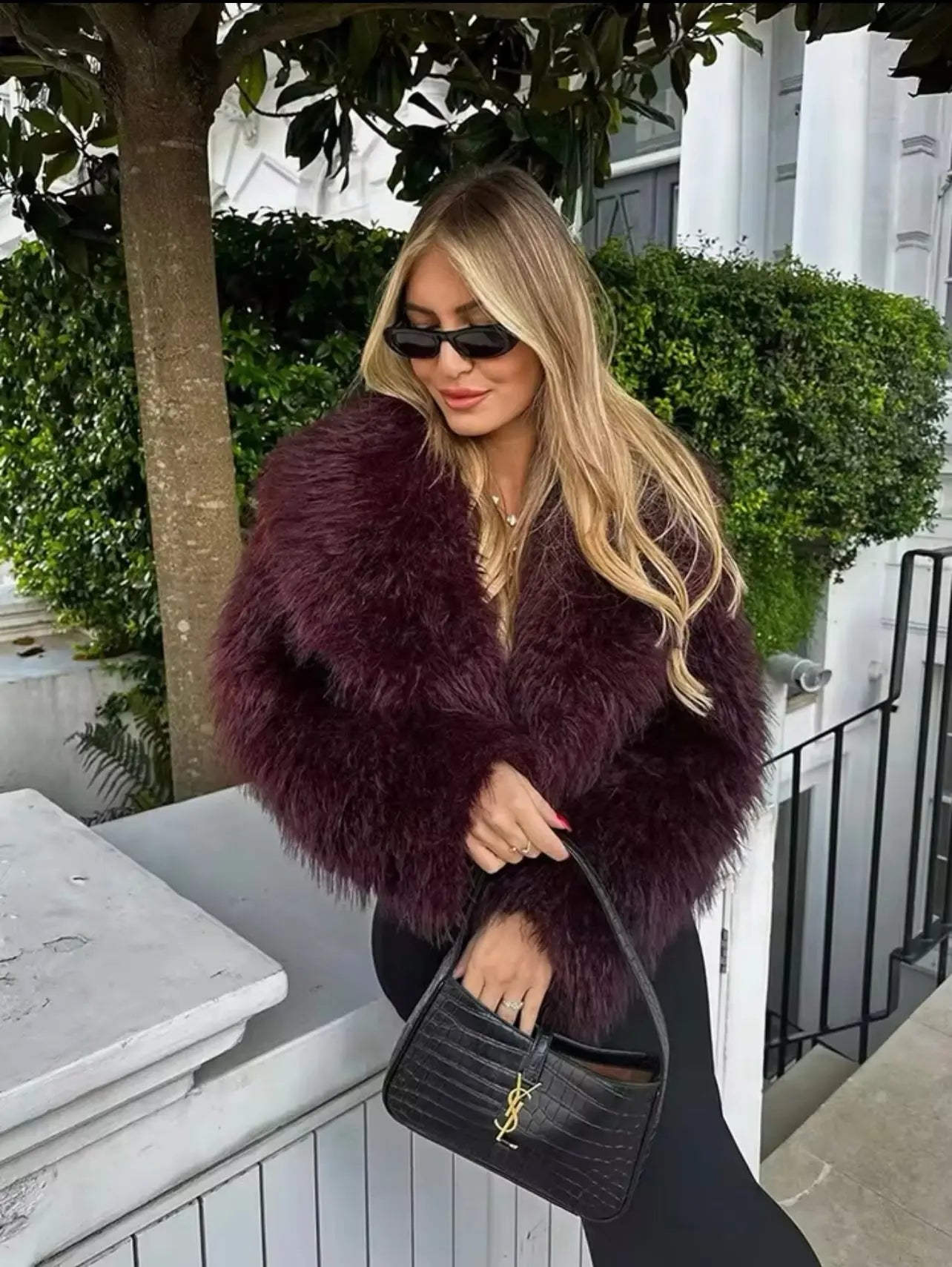 Manteau Suzy en fausse fourrure femme – édition limitée chaude & chic