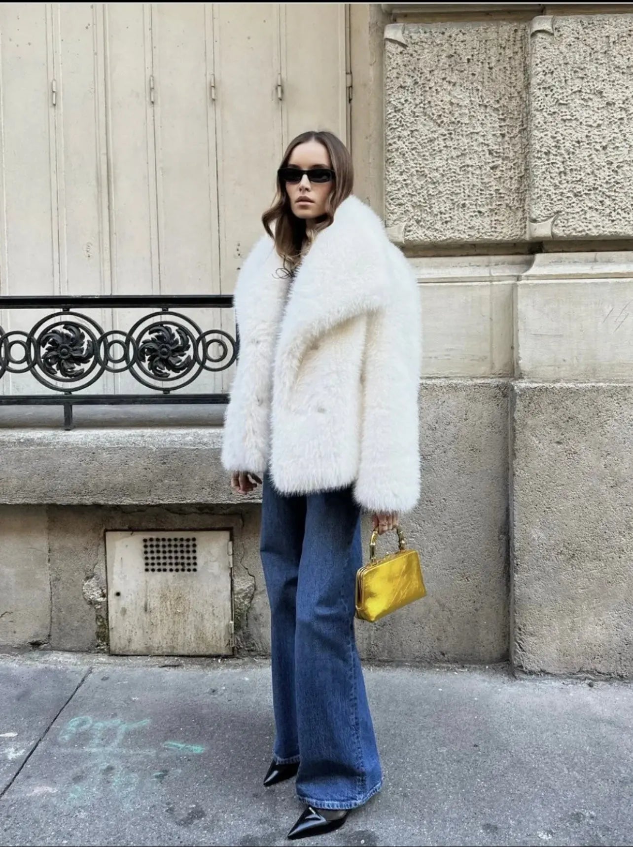 Manteau Suzy en fausse fourrure femme – édition limitée chaude & chic