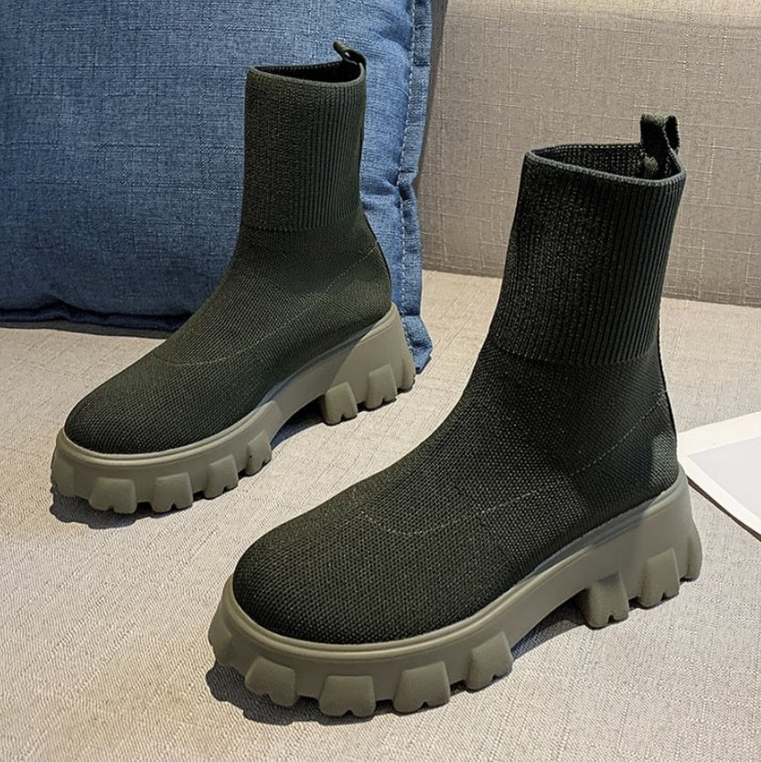 Bottines femme Shanna Vardi Dante – Confortables en tissu avec talon