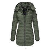 Manteau Femme MylenesJacket – Veste Hiver Oversize Chaude avec Capuche