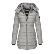 Manteau Femme MylenesJacket – Veste Hiver Oversize Chaude avec Capuche