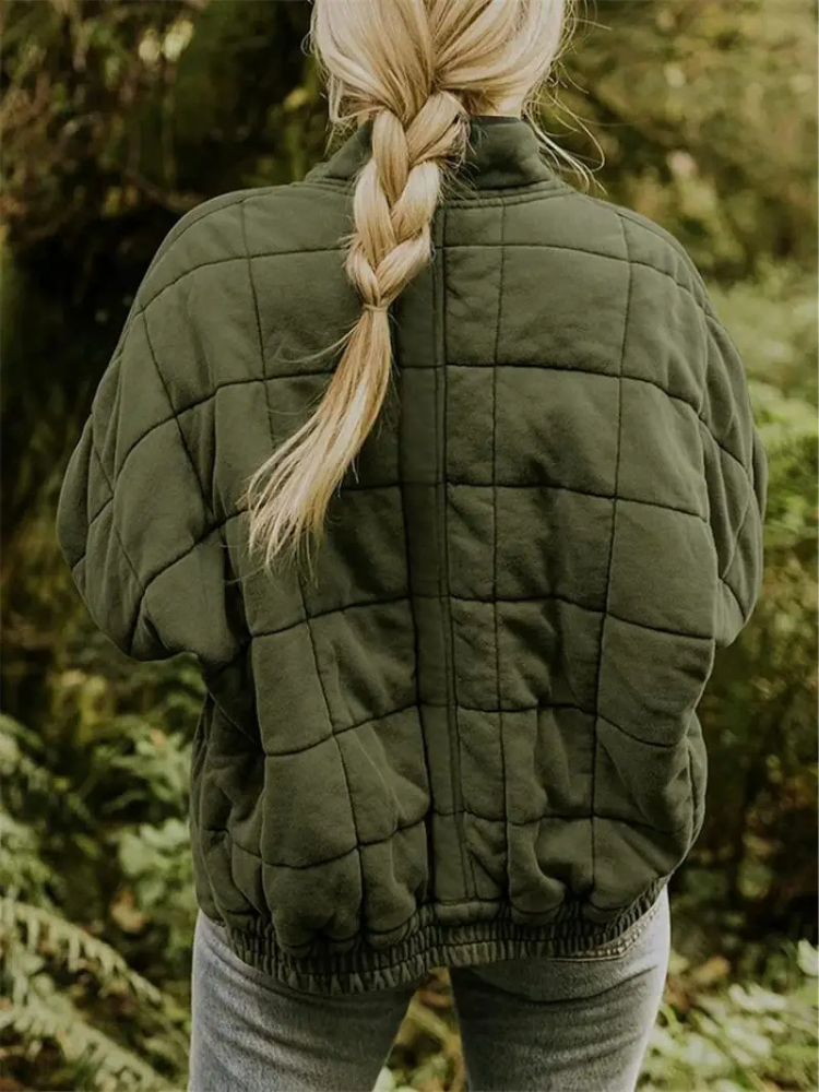 Blouson bomber femme Chiara – Oversize léger et doublé pour un look tendance