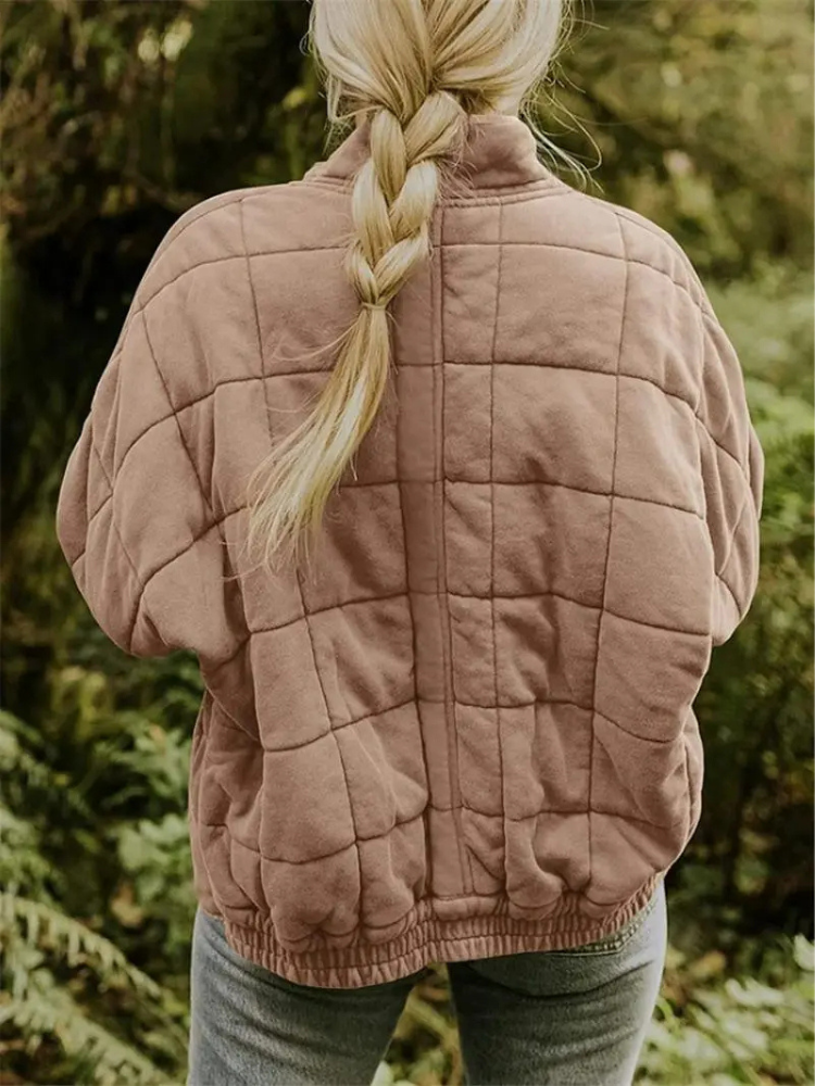 Blouson bomber femme Chiara – Oversize léger et doublé pour un look tendance