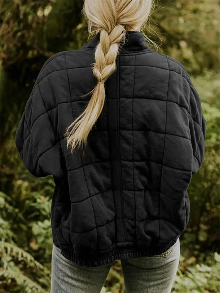 Blouson bomber femme Chiara – Oversize léger et doublé pour un look tendance