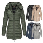 Manteau Femme MylenesJacket – Veste Hiver Oversize Chaude avec Capuche