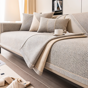 Housse de canapé anti-rayures résistante – MynaMode, style & maintien parfait