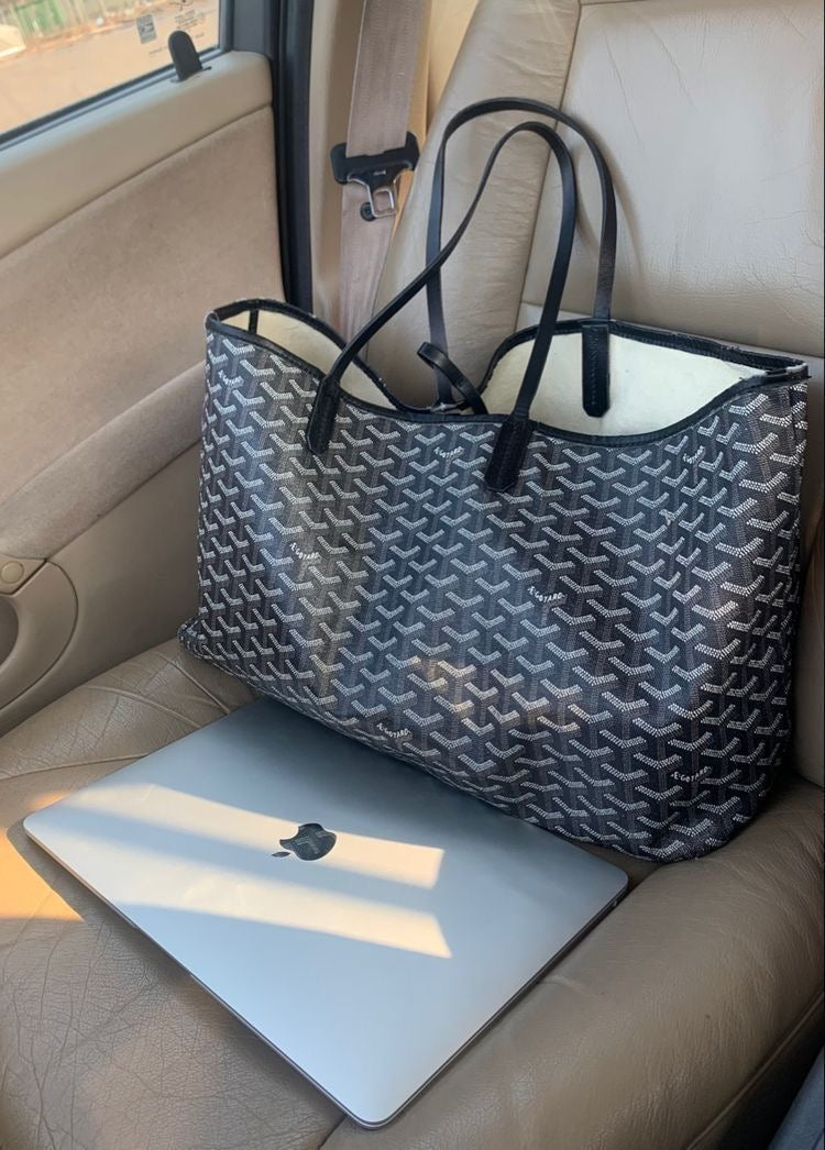Sac Shopper Monogram Luxe – grand cabas structure femme