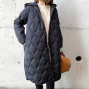 Parka imprimée femme à capuche – Style tendance & confort durable winter