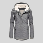 Manteau d’hiver femme Maggie long imperméable avec capuche