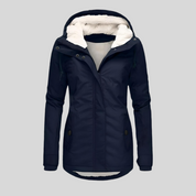 Manteau long Teresa femme – imperméable, capuche & coupe protectrice