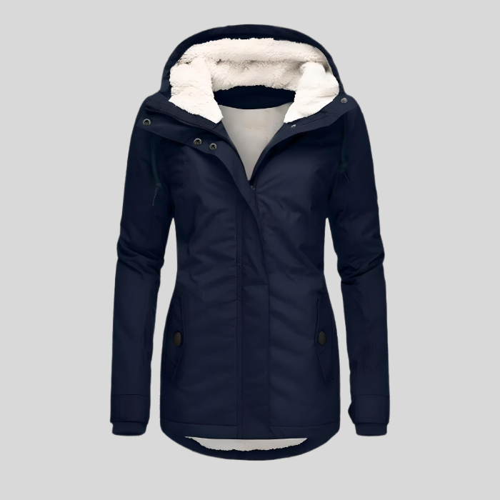 Manteau long Teresa femme – imperméable, capuche & coupe protectrice